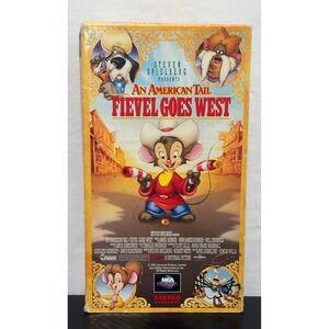 An American Tail Fievel Goes West VHS 1991 Steven Spielberg MCA Universal 81067